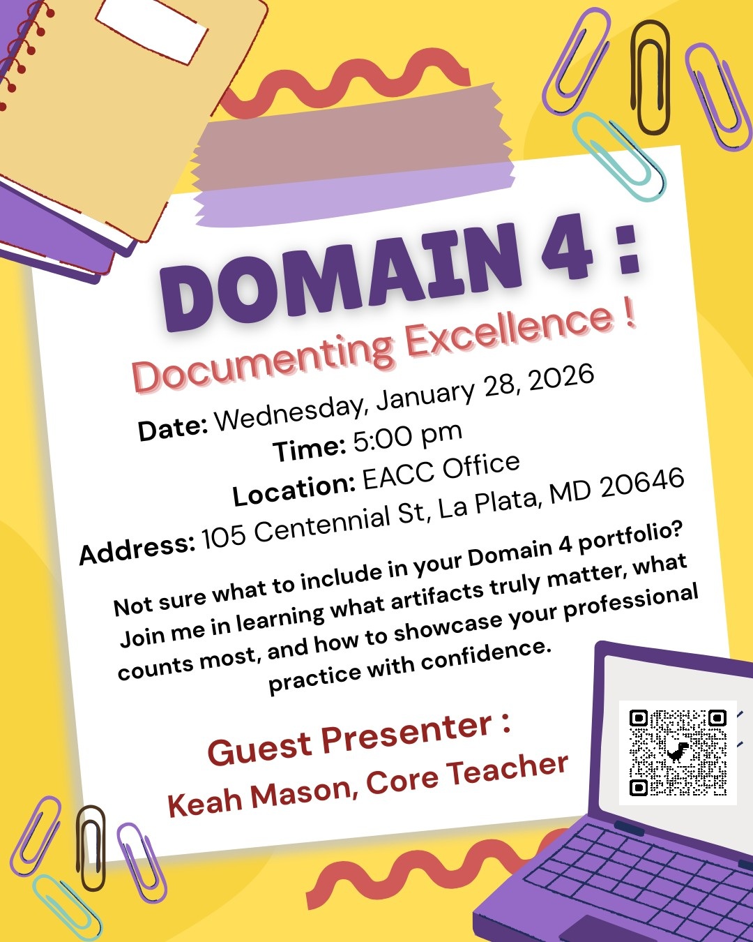 ECE Domain 4 with QRCode